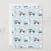 Baugewerbe Geburtstag Einladung Kleinkind 1. 2. (Rückseite)