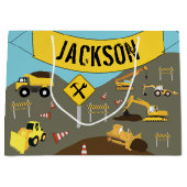 Baugewerbe Große Geschenktüte (Vorderseite)