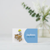 Baugewerbe-Karte Visitenkarte (Stehend Vorderseite)