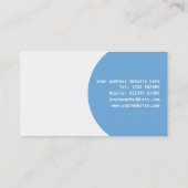 Baugewerbe-Karte Visitenkarte (Rückseite)