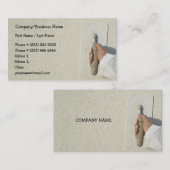 Baugewerbe-Karte Visitenkarte (Vorne/Hinten)