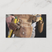 Baugewerbe-Karte Visitenkarte (Rückseite)