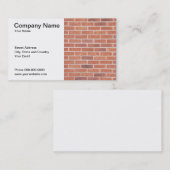 Baugewerbe-Karte Visitenkarte (Vorne/Hinten)