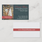 Baugewerbe-Karte Visitenkarte (Vorne/Hinten)