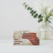 Baugewerbe-Karte Visitenkarte (Stehend Vorderseite)