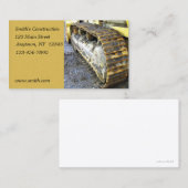Baugewerbe-Karte Visitenkarte (Vorne/Hinten)