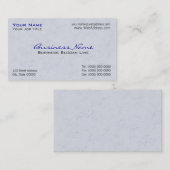 Baugewerbe-Karten Visitenkarte (Vorne/Hinten)