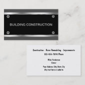 Baugewerbe-Karten Visitenkarte (Vorne/Hinten)