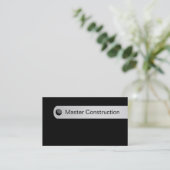 Baugewerbe-Karten Visitenkarte (Stehend Vorderseite)