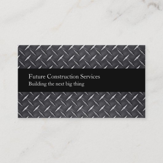 Baugewerbe-Karten Visitenkarte (Vorderseite)