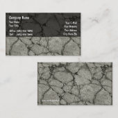 Baugewerbe-Karten Visitenkarte (Vorne/Hinten)