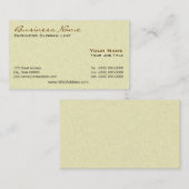 Baugewerbe-Karten Visitenkarte (Vorne/Hinten)