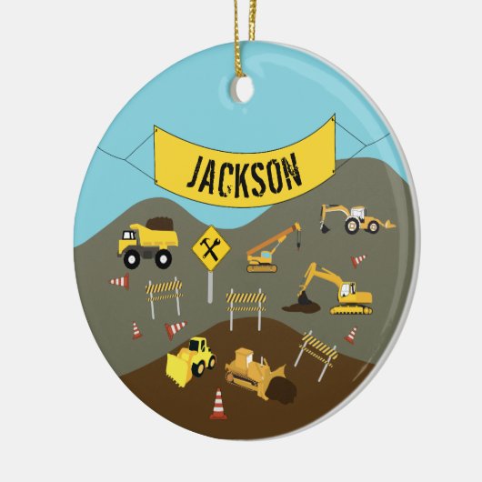 Baugewerbe Keramik Ornament (Links)