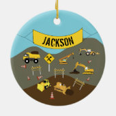 Baugewerbe Keramik Ornament (Hinten)