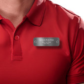 Baugewerbe Namensschild