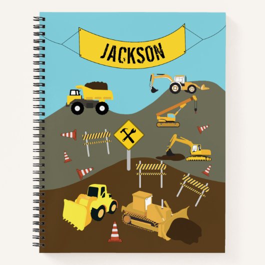 Baugewerbe Notizblock (Vorderseite)