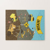 Baugewerbe Puzzle (Horizontal)