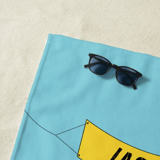 Baugewerbe Strandtuch (Beispiel)