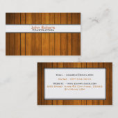 Baugewerbekarte Visitenkarte (Vorne/Hinten)