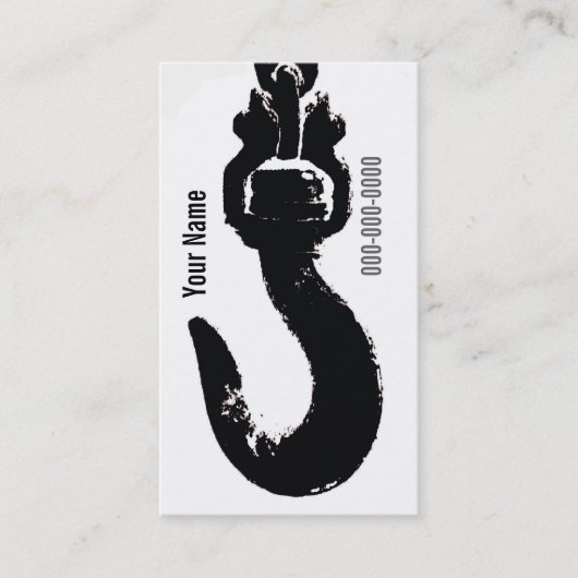 Baugewerbekarte Visitenkarte (Vorderseite)