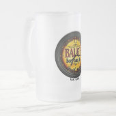 Baugh Mattglas Bierglas (Vorderseite Links)