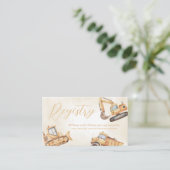 Baugiftregister Begleitkarte (Stehend Vorderseite)