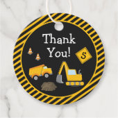 Bauglücklich Geburtstag mit Alter Junge Vielen Dan Geschenkanhänger (Vorderseite)