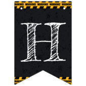 Bauglücklich zum Geburtstag Wimpelkette (Zweite Fahne)