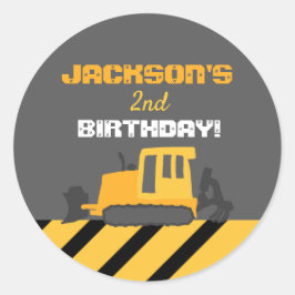 BAUGRÖSSERBURTSTAGER RUNDER AUFKLEBER