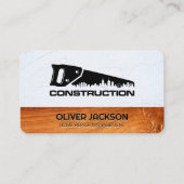 Baugrundstück | City Skyline Visitenkarte (Vorderseite)