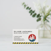 Baugrundstück | Real Anwesen Visitenkarte (Stehend Vorderseite)