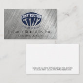 Bauhandwerkzeuge | Baureparatur Visitenkarte (Vorne/Hinten)