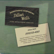 Bauhandyman Carpentry Dark Wood