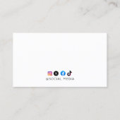 Bauhandyman Reparatur-Tool Grunge Business Visitenkarte (Rückseite)