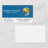 Bauharthut | Geber Visitenkarte (Vorne/Hinten)