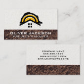 Bauharthut | Real Anwesen Developer Visitenkarte (Vorne/Hinten)