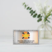 Bauharthutscherhammer Visitenkarte (Stehend Vorderseite)