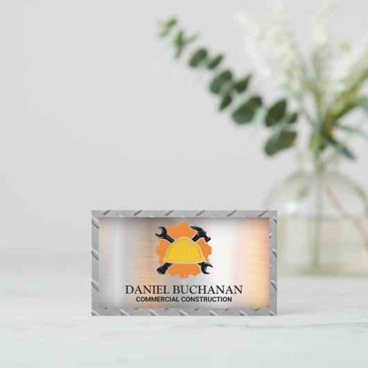 Bauharthutscherhammer Visitenkarte (Stehend Vorderseite)