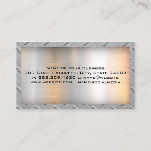 Bauharthutscherhammer Visitenkarte (Rückseite)