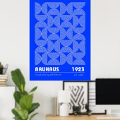 Bauhaus 1923 Abstract Exhibition Poster (Heimbüro)