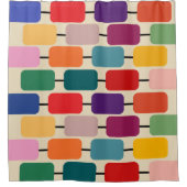 Bauhaus Abacus Duschvorhang (Vorderseite)