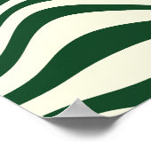 Bauhaus Abstract Wave Wall Art, home decor, Poster (Ecke)