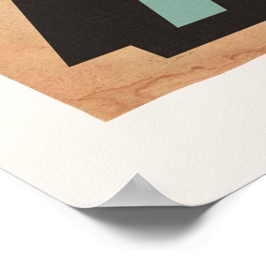 Bauhaus Abstrakt #3 Poster (Ecke)