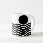 Bauhaus Abstrakt Kaffeetasse (VorderseiteRechts)