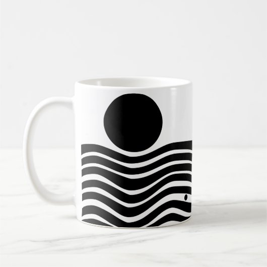 Bauhaus Abstrakt Kaffeetasse (Links)