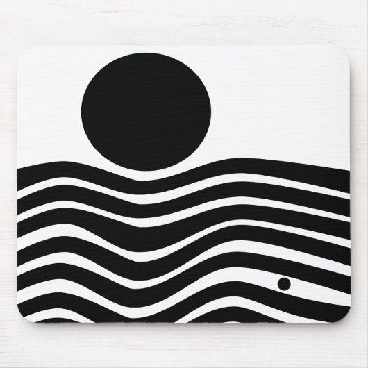 Bauhaus Abstrakt Mousepad (Vorne)