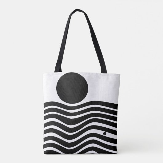 Bauhaus Abstrakt Tasche (Rückseite)