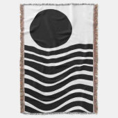 Bauhaus Abstrakt Throw Blanket Decke (Vorderseite Vertikal)