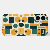 Bauhaus-Abstraktes Muster Case-Mate iPhone Hülle (Rückseite (Horizontal))