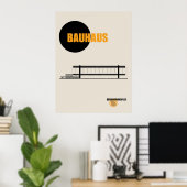 Bauhaus Architecture Poster (Heimbüro)